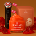 Skin Care 6 em 1 + BRINDE GRÁTIS: 5 COLLAGEN MASKS + 1 LE GLASS JELLY CREAM