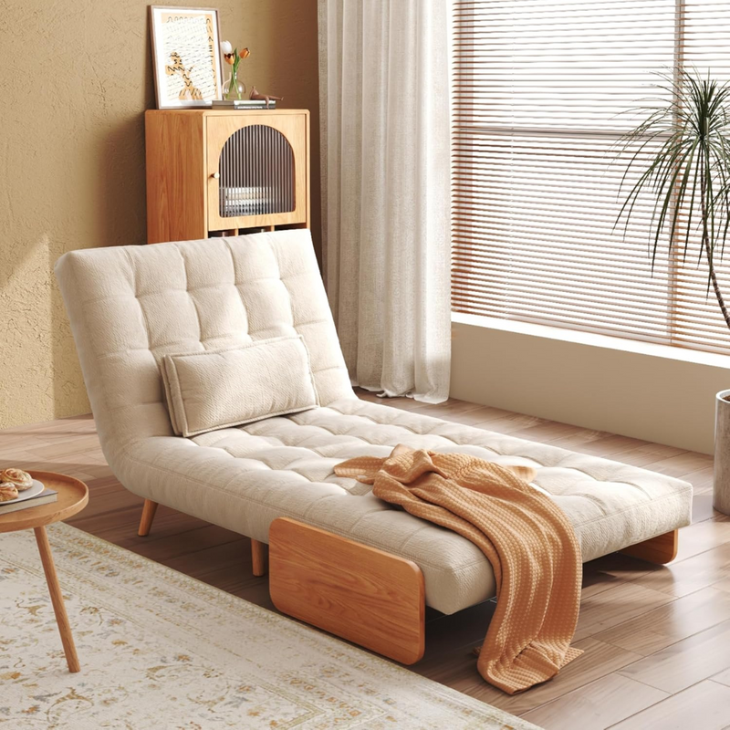 Sofá Cama Dobrável 3 em 1 - Estilo Cadeira Poltrona Reclinável e Cama