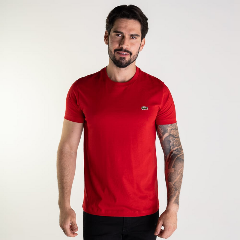 Kit 5 Camisetas Lacoste Croco Basic + 3UN Cuecas Boxer de Brinde