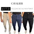 Calça Alfaiataria Mônaco Ajuste Catraca - Compre 1 Leve 3